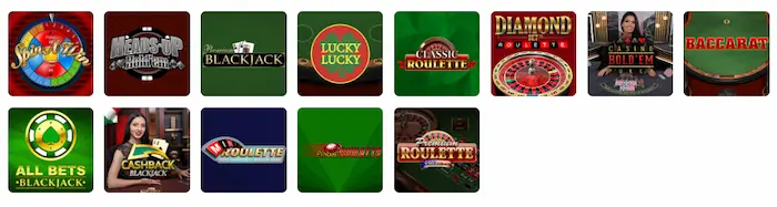AllinBet Casino Italy table