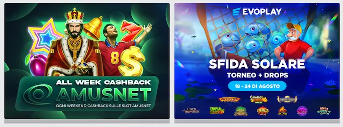AllinBet Casino Italy bonuses