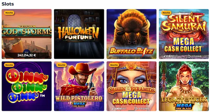 AllinBet Casino Italy Giochi